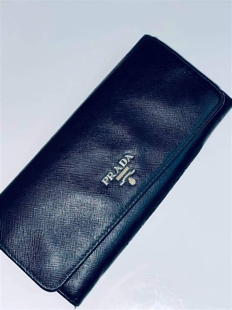 prada tab wallet|authentic prada wallet.